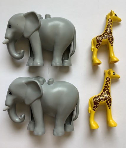 Lot lego duplo zoo animals - lego,