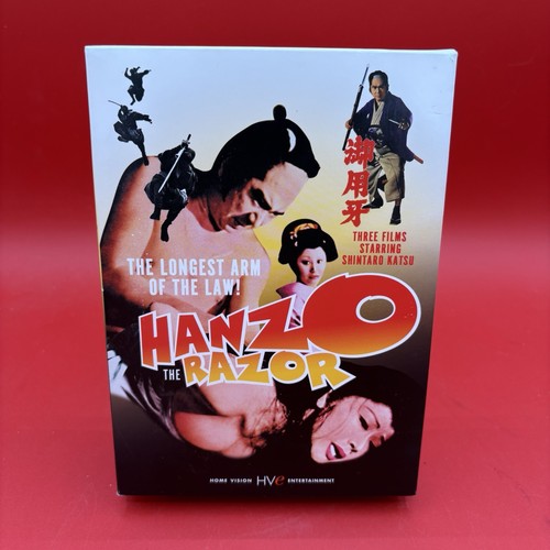 Hanzo the razor dvd - razor, box