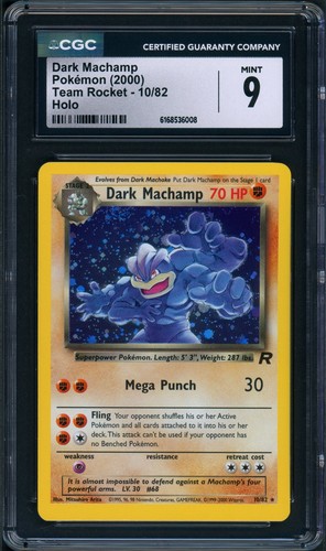 Cgc mint dark machamp - machamp, team