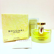 BVLGARI Pour Femme Eau de Parfum 50ml Spray Profumo Vintage Floreale Italia Raro