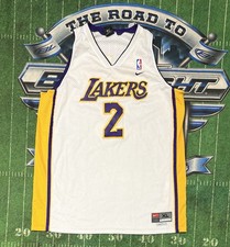 Maglia Derek Fisher Los Angeles Lakers Nike Swingman NBA Basketball Xl 105 