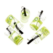 20x Ciondoli Bottiglia Argilla