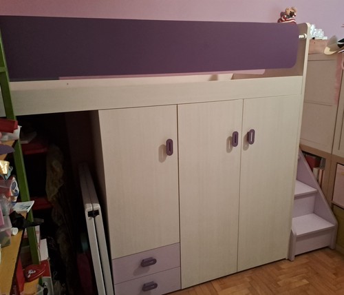 Struttura letto singolo - , +