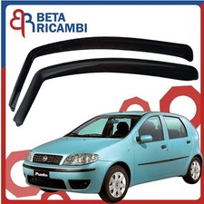 Deflettori Aria Per Fiat Punto 1999 - 2011 5P Antiturbo Antivento Farad 12.340