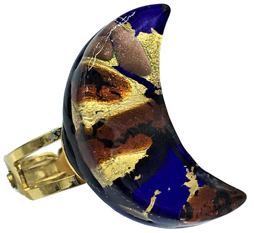 Anello vetro murano - anello,