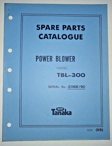 Tanaka tbl 300 - tanaka, tbl-300