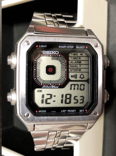 Seiko digi borg silverwave - seiko,