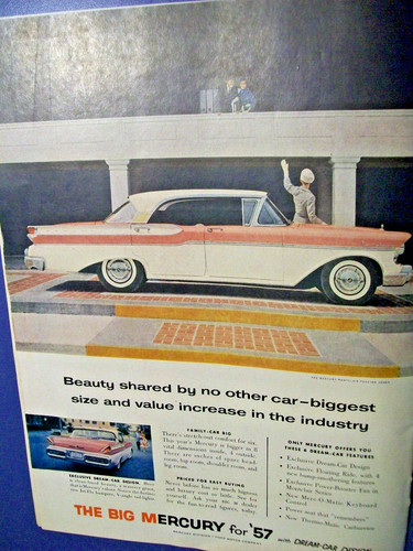 Pubblicità auto mercury - pubblicità,