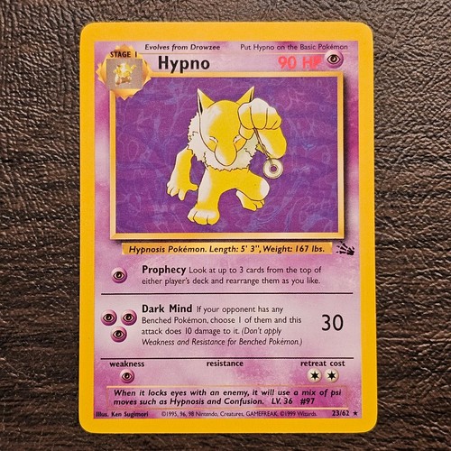 Hypno fossil pokemon - hypno,