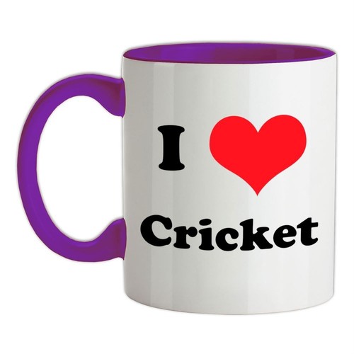 Love cricket tazza in - cricket,