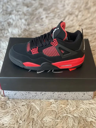 Jordan retro red thunder - red,