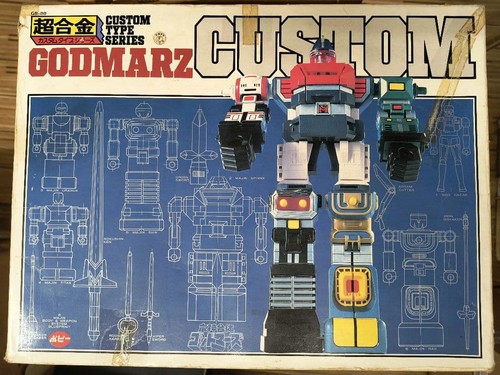Godmars chogokin popy - chogokin,