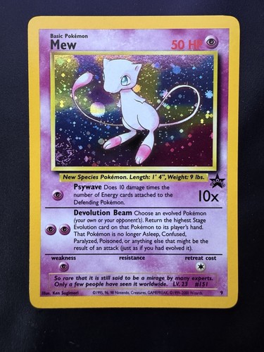 Pokemon card mew - card, 9