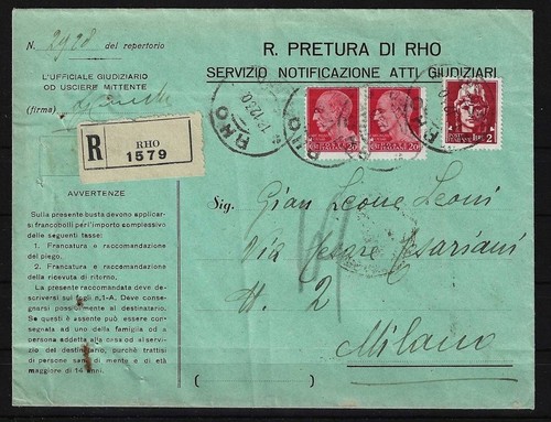 Italia lettera rho per - rho,