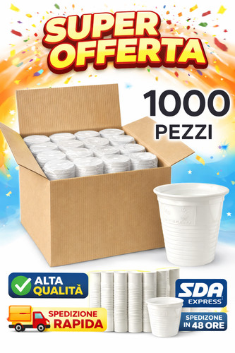 Bicchieri caffè 1000 - caffè, pz