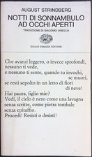 Strindberg NOTTI DI SONNAMBULO