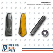 1U3352 Denti a secchio radiocomandato adatti a Caterpillar (CAT), scalpello a punta + perno + serratura 1835300