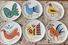 Collezione Sei piatti “le Pavoncelle” Cerasarda