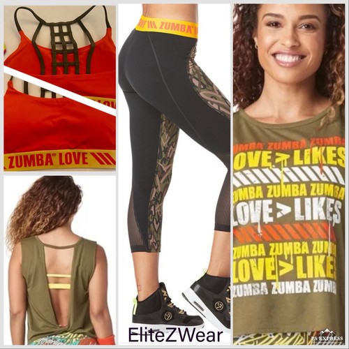 Zumba 3pc set capri leggings - 3pc.set!,