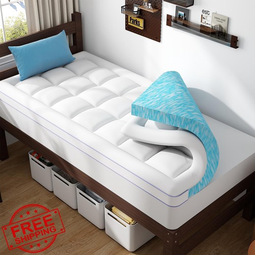 Abene topper doppio - bianco, 3"