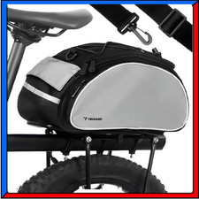 Borsa da Bici Posteriore Borse Laterali Bicicletta per Portapacchi Porta Oggetti