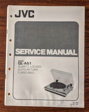 JVC QL-A51 Giradischi/Giradischi Manuale di servizio *Originale* #1