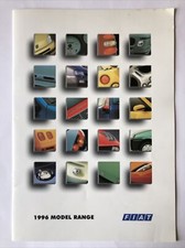 Fiat 1996 Model Range Brochure