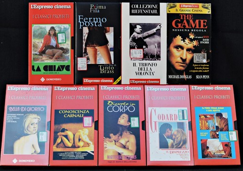 Videocassette vhs espresso - 9,