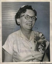 1958 Press Photo Mrs. Lawrence