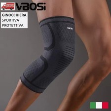 Ginocchiera ortopedica sportiva elastica supporto manicotto tutore ginocchio M