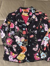 Giacca Donna Blazer A Fiori