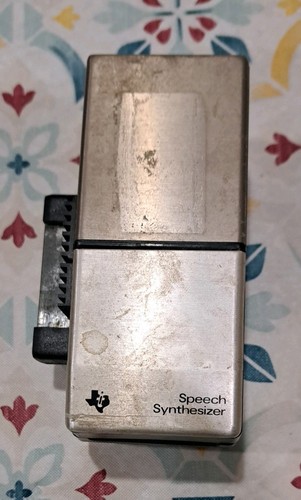Sintetizzatore vocale vintage
