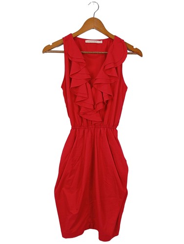 Acciaio abito balze donna - a,