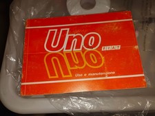 LIBRETTO USO MANUTENZIONE FIAT UNO NOVEMBRE 1988