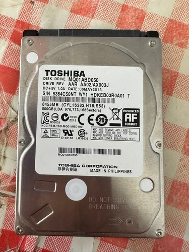 Hard disk toshiba 500gb - toshiba,