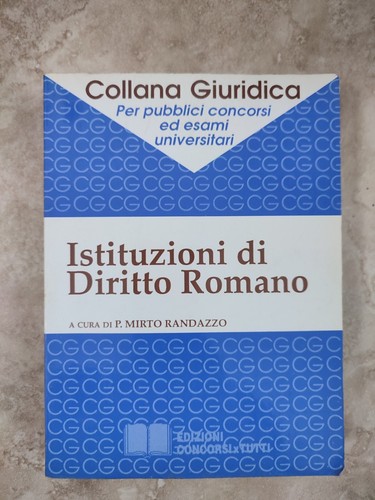 Giuridica istituzioni di - -,