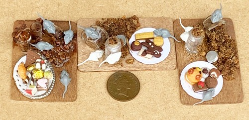 Casa delle bambole topi su - casa,