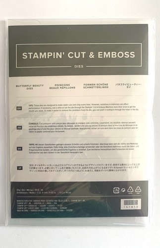 Stampin pezzi farfalla - stampin', up