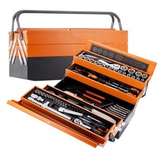 Cassetta Attrezzi 85 Pezzi Cassetta Porta Attrezzi Set chiavi Completa