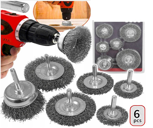 Set spazzola circolare - set,