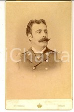 1889 VENEZIA Tenente di vascello Carlo BORRELLO *Foto VIANELLI Autografata