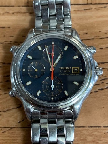 Seiko 100 chronograph - seiko,