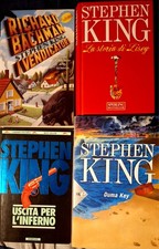 Lotto STEPHEN KING - LISEY-DUMA KEY-I VENDICATORI-USCITA PER L'INFERNO - Ed. S&K
