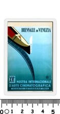 calamita pubblicitaria biennale venezia mostra cinema film 1955 gondola laguna