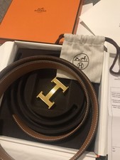 Cintura in pelle reversibile