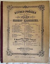 ETUDES POESIES ERNEST