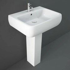 Lavandino con colonna 60x47 cm