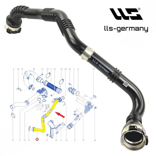 Tubo intercooler - tubo, turbo