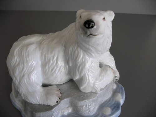 Statua porcellana orso - orso,