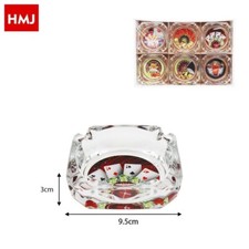 Set 6 Pezzi Posacenere Porta